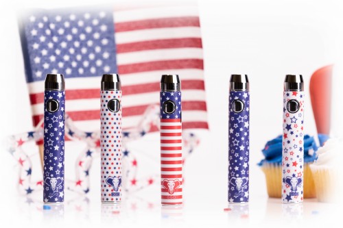 Vape Battery With Elephant Logo Ganesh Vapes LLC